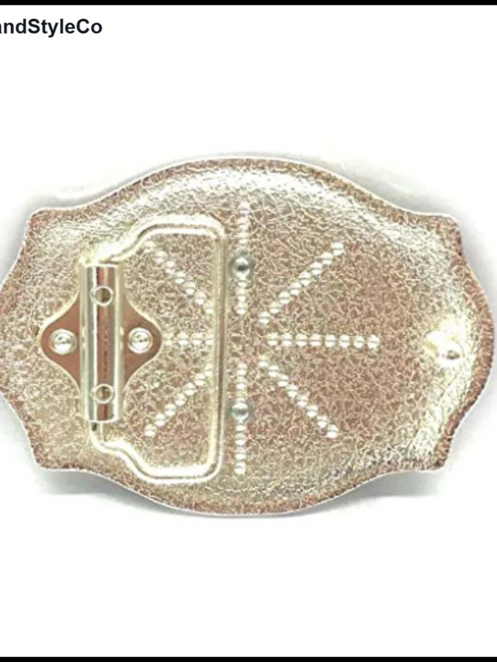 Zinc Alloy Initial Letter Belt Buckle for Standard 1.5